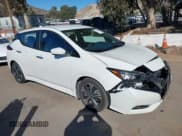 ✅ 2020 Nissan LEAF SV • VIN: 1N4AZ1CP4LC302506 • Lot: 43783434. Listed on IAAI with 17,288 mi. Free auction sales archive from the USA and detailed vehicle history report at DreamBid. Image 1.