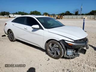 ✅ 2024 Hyundai Elantra SEL • VIN: KMHLS4DG9RU742274 • Lot: 66898565. Listed on Copart with 31,596 mi. Free auction sales archive from the USA and detailed vehicle history report at DreamBid. Image 4.