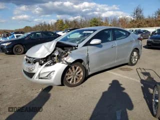 ✅ 2015 Hyundai Elantra SE • VIN: KMHDH4AE9FU359615 • Lot: 89463155. Listed on Copart with 81,681 mi. Free auction sales archive from the USA and detailed vehicle history report at DreamBid. Image 1.