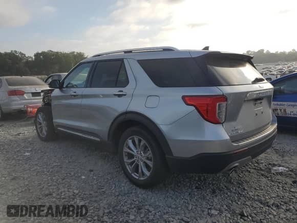2022 Ford Explorer Limited with VIN 1FMSK7FH6NGA68452, listed as a Copart auction lot 83922215 with 54,805 mi miles and Salvage title. Bid and sale history available at DreamBid. Image 2.