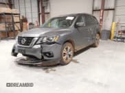 ✅ 2019 Nissan Pathfinder SV • VIN: 5N1DR2MM1KC628212 • Lot: 41815898. Listed on IAAI with 139,375 mi. Free auction sales archive from the USA and detailed vehicle history report at DreamBid. Image 2.