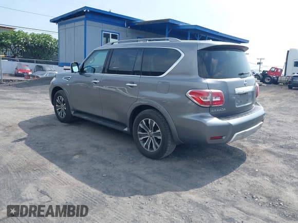 ✅ 2018 Nissan Armada SV • VIN: JN8AY2NC5JX501457 • Lot: 42816460. Wystawiony na IAAI z przebiegiem 80 439 mil. Bezpłatny archiwum sprzedaży aukcyjnych z USA i szczegółowy raport historii pojazdu na DreamBid. Zdjęcie 3.