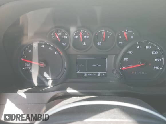 2022 Chevrolet Silverado 1500 Work Truck with VIN 1GCRDAED3NZ506096, listed as a Copart auction lot 46708055 with 90,970 mi miles and Clean title. Bid and sale history available at DreamBid. Image 9.