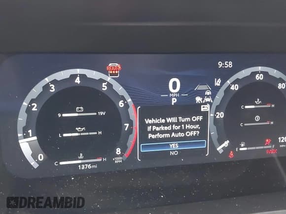 ✅ 2025 Toyota 4Runner TRD Off Road • VIN: JTEVA5BR3S5040781 • Lot: 43441456. Listed on IAAI with 1,376 mi. Free auction sales archive from the USA and detailed vehicle history report at DreamBid. Image 7.