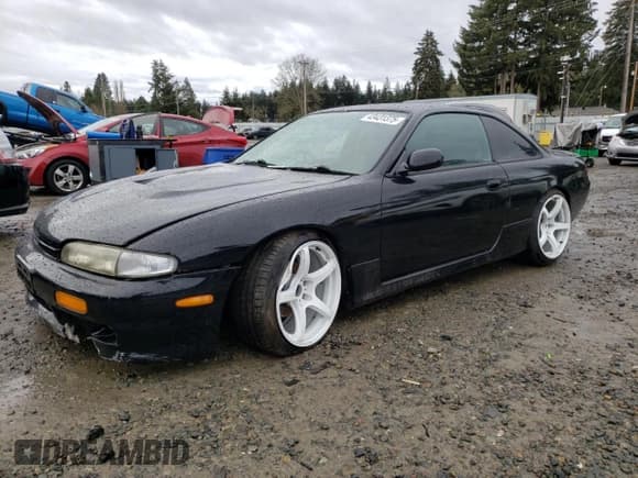 ✅ 1995 Nissan Silvia • VIN: S14102195 • Lot: 43431375. Wystawiony na Copart z przebiegiem 146 995 mil. Bezpłatny archiwum sprzedaży aukcyjnych z USA i szczegółowy raport historii pojazdu na DreamBid. Zdjęcie 1.
