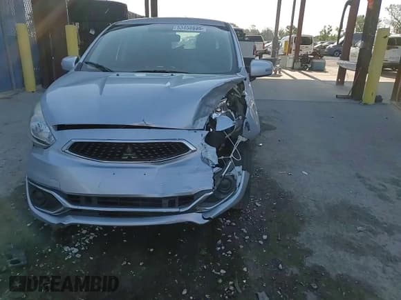 ✅ 2018 Mitsubishi Mirage SE • VIN: ML32A4HJ8JH011568 • Lot: 53458895. Listed on Copart with 79,636 mi. Free auction sales archive from the USA and detailed vehicle history report at DreamBid. Image 13.