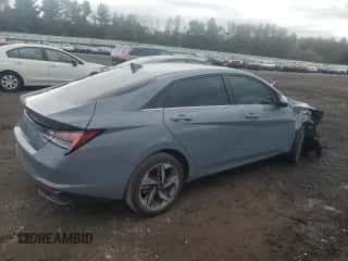 2022 Hyundai Elantra Limited with VIN KMHLN4AJ5NU019720, listed as a Copart auction lot 85557865 with Not provided miles and Salvage title. Bid and sale history available at DreamBid. Image 3.