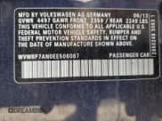 ✅ 2014 Volkswagen CC Sport • VIN: WVWBP7AN0EE506087 • Lot: 54996035. Wystawiony na Copart z przebiegiem 139 202 mil. Bezpłatny archiwum sprzedaży aukcyjnych z USA i szczegółowy raport historii pojazdu na DreamBid. Zdjęcie 12.