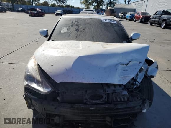 ✅ 2016 Hyundai Veloster Turbo • VIN: KMHTC6AE1GU271052 • Lot: 77515054. Listed on Copart with 112,419 mi. Free auction sales archive from the USA and detailed vehicle history report at DreamBid. Image 5.