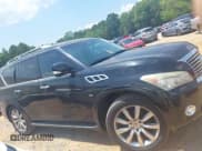 ✅ 2014 Infiniti QX80 • VIN: JN8AZ2NF7E9555585 • Lot: 42672800. Listed on IAAI with 138,775 mi. Free auction sales archive from the USA and detailed vehicle history report at DreamBid. Image 13.
