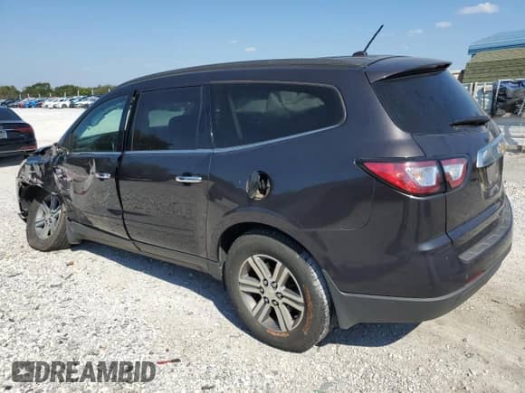 2015 Chevrolet Traverse LT с VIN 1GNKRHKD1FJ209593, выставлен на аукционе Copart как лот 82192355 с пробегом 88 291 миль миль и Списание • Salvage title. История ставок и продаж доступна на DreamBid. Изображение 2.