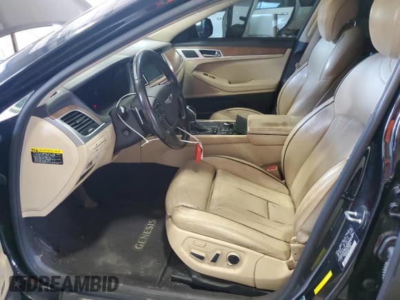 ✅ 2017 Genesis G80 3.8L • VIN: KMHGN4JE7HU206515 • Lot: 57493675. Listed on Copart with 115,108 mi. Free auction sales archive from the USA and detailed vehicle history report at DreamBid. Image 7.