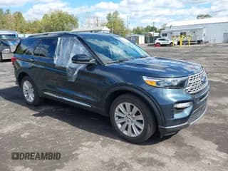 ✅ 2024 Ford Explorer Limited • VIN: 1FMSK8FH7RGA82906 • Lot: 43405317. Wystawiony na IAAI z przebiegiem 14 779 mil. Bezpłatny archiwum sprzedaży aukcyjnych z USA i szczegółowy raport historii pojazdu na DreamBid. Zdjęcie 1.