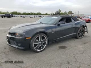 ✅ 2015 Chevrolet Camaro LT • VIN: 2G1FD3D3XF9193334 • Лот: 82444425. Опубликован ранее на Copart с пробегом 108 154 миль. Бесплатный доступ к архиву аукционных продаж из США и подробный отчёт об истории автомобиля на DreamBid. Изображение 1.