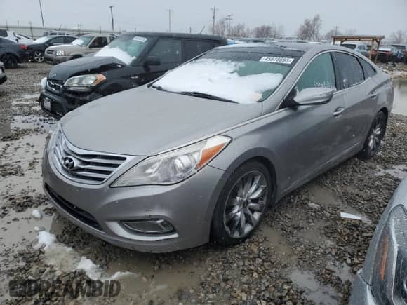 2012 Hyundai Azera с VIN KMHFH4JG0CA177020, выставлен на аукционе Copart как лот 45978695 с пробегом Не указан миль и Чистый • Clean title. История ставок и продаж доступна на DreamBid. Изображение 1.