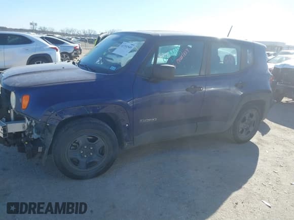 ✅ 2017 Jeep Renegade Sport • VIN: ZACCJAAH4HPF74031 • Lot: 41391549. Listed on IAAI with 81,780 mi. Free auction sales archive from the USA and detailed vehicle history report at DreamBid. Image 21.
