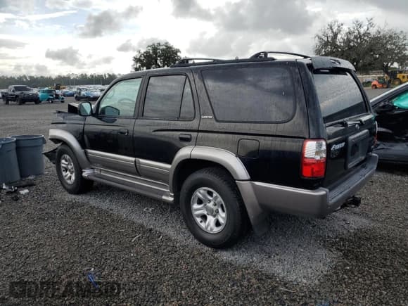 ✅ 2001 Toyota 4Runner Limited • VIN: JT3GN87R610193781 • Lot: 63972485. Listed on Copart with 190,627 mi. Free auction sales archive from the USA and detailed vehicle history report at DreamBid. Image 2.
