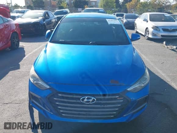2018 Hyundai Elantra Sport with VIN KMHD04LB2JU598510, listed as a IAAI auction lot 43405095 with 119,850 mi miles and . Bid and sale history available at DreamBid. Image 13.