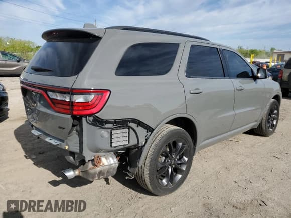 ✅ 2021 Dodge Durango GT • VIN: 1C4RDJDG1MC751671 • Lot: 55918625. Listed on Copart with 49,208 mi. Free auction sales archive from the USA and detailed vehicle history report at DreamBid. Image 3.