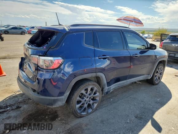 2021 Jeep Compass 80th Anniversary с VIN 3C4NJDEB0MT589497, выставлен на аукционе Copart как лот 71925025 с пробегом 93 232 миль миль и Списание • Salvage title. История ставок и продаж доступна на DreamBid. Изображение 3.