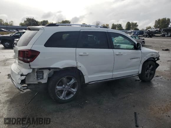 ✅ 2015 Dodge Journey Crossroad • VIN: 3C4PDDGG9FT536115 • Lot: 89489925. Listed on Copart with 221,551 mi. Free auction sales archive from the USA and detailed vehicle history report at DreamBid. Image 3.
