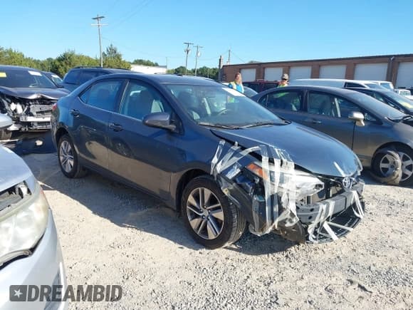 ✅ 2016 Toyota Corolla LE Eco • VIN: 5YFBPRHE4GP495909 • Lot: 43254978. Listed on IAAI with 79,441 mi. Free auction sales archive from the USA and detailed vehicle history report at DreamBid. Image 1.