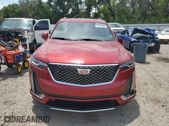 ✅ 2025 Cadillac XT6 AWD Premium Luxury • VIN: 1GYKPDRS1SZ128403 • Lot: 58776065. Listed on Copart with 121 mi. Free auction sales archive from the USA and detailed vehicle history report at DreamBid. Image 5.