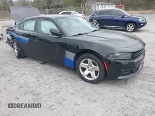 ✅ 2018 Dodge Charger Police • VIN: 2C3CDXAT3JH339842 • Lot: 41712427. Wystawiony na IAAI z przebiegiem 92 928 mil. Bezpłatny archiwum sprzedaży aukcyjnych z USA i szczegółowy raport historii pojazdu na DreamBid. Zdjęcie 1.