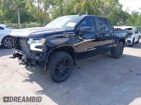 2023 Chevrolet Silverado 1500 RST with VIN 2GCPADED5P1154457, listed as a IAAI auction lot 42147912 with 12,153 mi miles and . Bid and sale history available at DreamBid. Image 2.