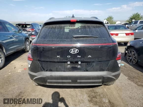 2024 Hyundai Kona SEL with VIN KM8HC3AB3RU065146, listed as a Copart auction lot 64707924 with 2,096 mi miles and Salvage title. Bid and sale history available at DreamBid. Image 6.