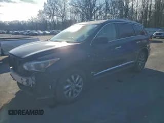 ✅ 2015 Infiniti QX60 • VIN: 5N1AL0MM4FC548305 • Lot: 95478665. Listed on Copart with 134,642 mi. Free auction sales archive from the USA and detailed vehicle history report at DreamBid. Image 1.