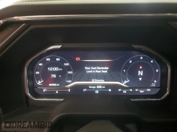 ✅ 2022 GMC Sierra 1500 Denali Ultimate • VIN: 1GTUUHEL6NZ509505 • Lot: 69520424. Wystawiony na Copart z przebiegiem 36 580 mil. Bezpłatny archiwum sprzedaży aukcyjnych z USA i szczegółowy raport historii pojazdu na DreamBid. Zdjęcie 9.