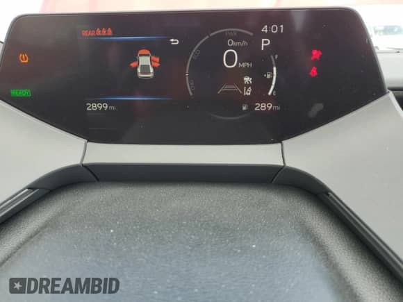 2025 Toyota Prius LE with VIN JTDACAAU9S3049749, listed as a Copart auction lot 86265035 with 2,899 mi miles and Salvage title. Bid and sale history available at DreamBid. Image 9.