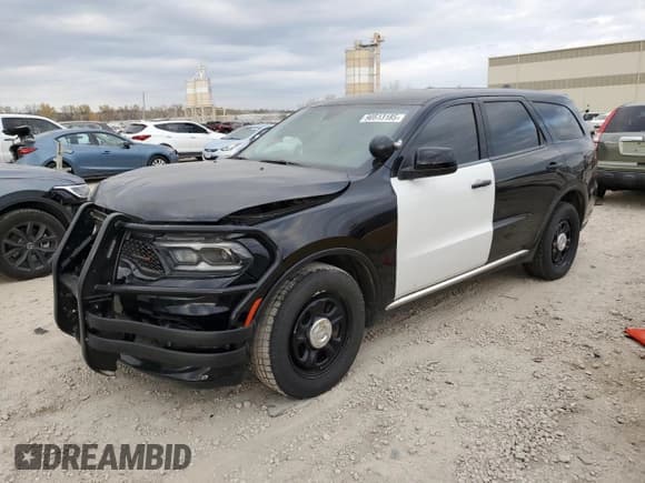 ✅ 2023 Dodge Durango Pursuit • VIN: 1C4RDJFG6PC604246 • Lot: 90513185. Wystawiony na Copart z przebiegiem 64 006 mil. Bezpłatny archiwum sprzedaży aukcyjnych z USA i szczegółowy raport historii pojazdu na DreamBid. Zdjęcie 1.