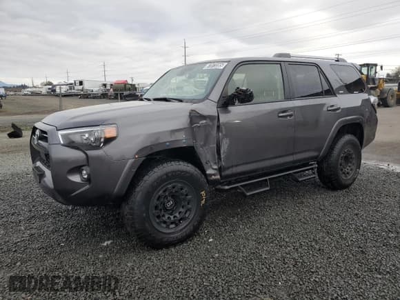 ✅ 2023 Toyota 4Runner SR5 • VIN: JTEMU5JR6P6210511 • Lot: 87073385. Listed on Copart with 22,876 mi. Free auction sales archive from the USA and detailed vehicle history report at DreamBid. Image 1.
