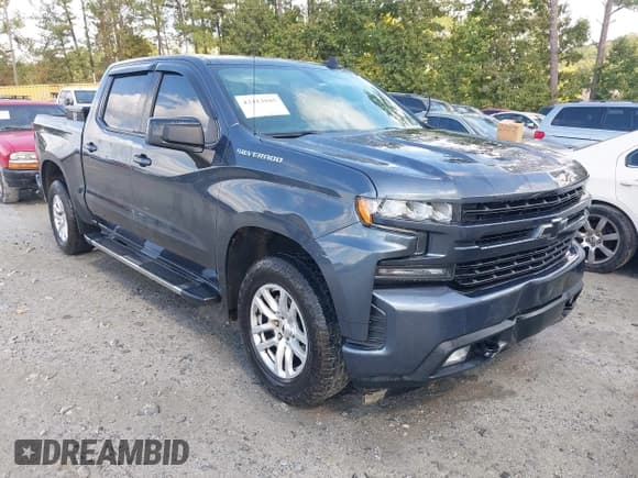 ✅ 2020 Chevrolet Silverado 1500 RST • VIN: 3GCPWDED9LG187867 • Lot: 43413105. Listed on IAAI with Not provided. Free auction sales archive from the USA and detailed vehicle history report at DreamBid. Image 1.