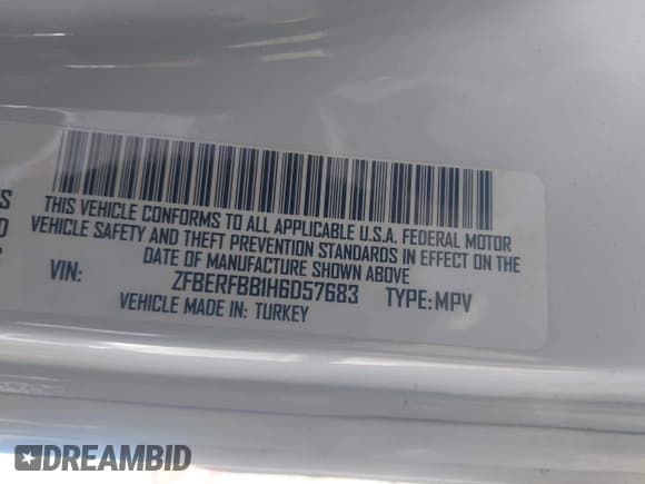 ✅ 2020 Ram ProMaster City Cargo Tradesman • VIN: ZFBHRFAB1L6S45292 • Лот: 43478126. Опубликован ранее на IAAI с пробегом 91 087 миль. Бесплатный доступ к архиву аукционных продаж из США и подробный отчёт об истории автомобиля на DreamBid. Изображение 9.