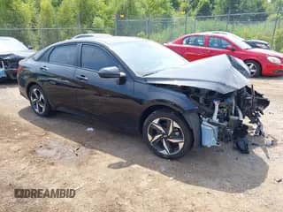 2023 Hyundai Elantra SEL with VIN KMHLS4AG2PU553323, listed as a IAAI auction lot 42940417 with 33,454 mi miles and . Bid and sale history available at DreamBid. Image 1.