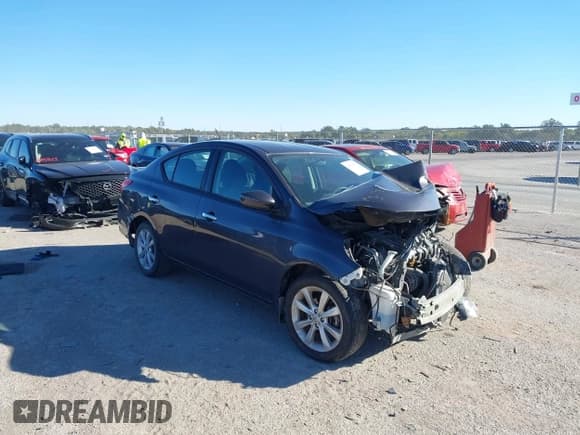 ✅ 2015 Nissan Versa S Plus • VIN: 3N1CN7AP0FL819835 • Lot: 43568469. Listed on IAAI with Not provided. Free auction sales archive from the USA and detailed vehicle history report at DreamBid. Image 1.
