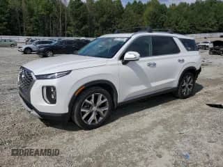 2021 Hyundai Palisade SEL с VIN KM8R34HE9MU192504, выставлен на аукционе Copart как лот 85113865 с пробегом 91 147 миль миль и На запчасти • Non repairable. История ставок и продаж доступна на DreamBid. Изображение 1.