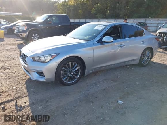 ✅ 2018 Infiniti Q50 Pure • VIN: JN1CV7AR6JM280203 • Lot: 43402672. Listed on IAAI with 128,578 mi. Free auction sales archive from the USA and detailed vehicle history report at DreamBid. Image 17.