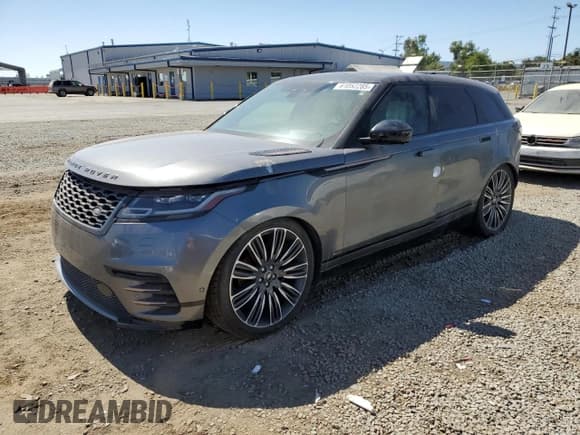 ✅ 2018 Land Rover Range Rover Velar R-Dynamic HSE • VIN: SALYM2RV1JA702267 • Lot: 61052285. Listed on Copart with Not provided. Free auction sales archive from the USA and detailed vehicle history report at DreamBid. Image 1.