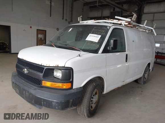 ✅ 2009 Chevrolet Express Cargo • VIN: 1GCGG25C391112632 • Lot: 42320185. Listed on IAAI with 166,012 mi. Free auction sales archive from the USA and detailed vehicle history report at DreamBid. Image 2.
