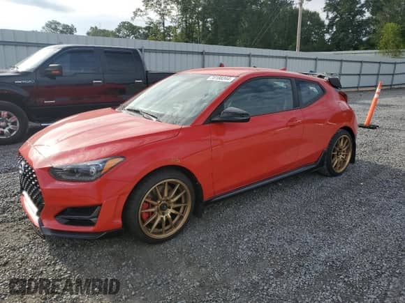 2020 Hyundai Veloster с VIN KMHT36AH4LU005089, выставлен на аукционе Copart как лот 70188344 с пробегом 26 928 миль миль и Списание • Salvage title. История ставок и продаж доступна на DreamBid. Изображение 1.