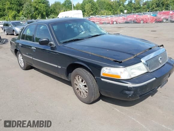✅ 2005 Mercury Grand Marquis LS Premium • VIN: 2MHHM75W35X616993 • Lot: 43086745. Listed on IAAI with 110,386 mi. Free auction sales archive from the USA and detailed vehicle history report at DreamBid. Image 1.