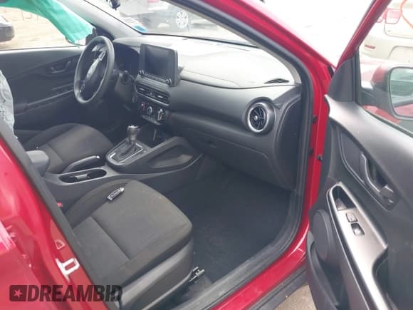 ✅ 2022 Hyundai Kona SEL • VIN: KM8K6CAB4NU924607 • Lot: 42155527. Listed on IAAI with 12,820 mi. Free auction sales archive from the USA and detailed vehicle history report at DreamBid. Image 5.