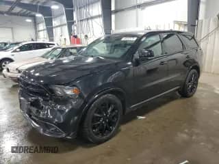 2017 Dodge Durango R/T with VIN 1C4SDJCT3HC907523, listed as a Copart auction lot 59232175 with 125,121 mi miles and Salvage title. Bid and sale history available at DreamBid. Image 1.