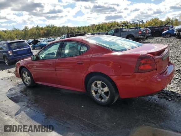 ✅ 2008 Pontiac Grand Prix • VIN: 2G2WP552381117184 • Lot: 84944085. Listed on Copart with 159,921 mi. Free auction sales archive from the USA and detailed vehicle history report at DreamBid. Image 2.