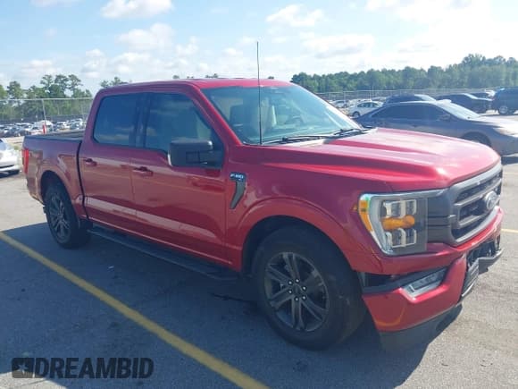 ✅ 2022 Ford F-150 XL • VIN: 1FTEW1CP2NKE60064 • Lot: 42705914. Listed on IAAI with 84,641 mi. Free auction sales archive from the USA and detailed vehicle history report at DreamBid. Image 1.