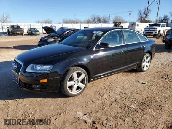 ✅ 2008 Audi A6 • VIN: WAUEV94F08N067459 • Lot: 87861655. Listed on Copart with 34,500 mi. Free auction sales archive from the USA and detailed vehicle history report at DreamBid. Image 1.
